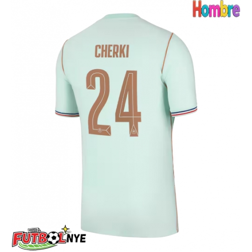 Camiseta Francia Rayan Cherki #24 Visitante Equipación Mundial 2026 manga corta